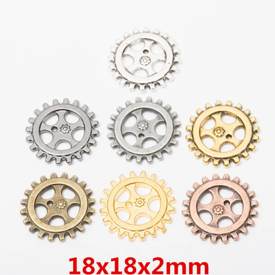 20pcs/Pack 18mm Vintage Industrial DIY Gears Metal Components with 7 Colors Selection
20pcs/Pack 18mm Vintage Industrial DIY Gears Metal Components with 7 Colors Selection