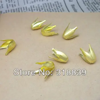 Gold Plating Metal Tulip Flower Bead Caps for Jewelry Making Handmade Craft Material 200pcs/lot 9*13mm 6186
Gold Plating Metal Tulip Flower Bead Caps for Jewelry Making Handmade Craft Material 200pcs/lot 9*13mm 6186