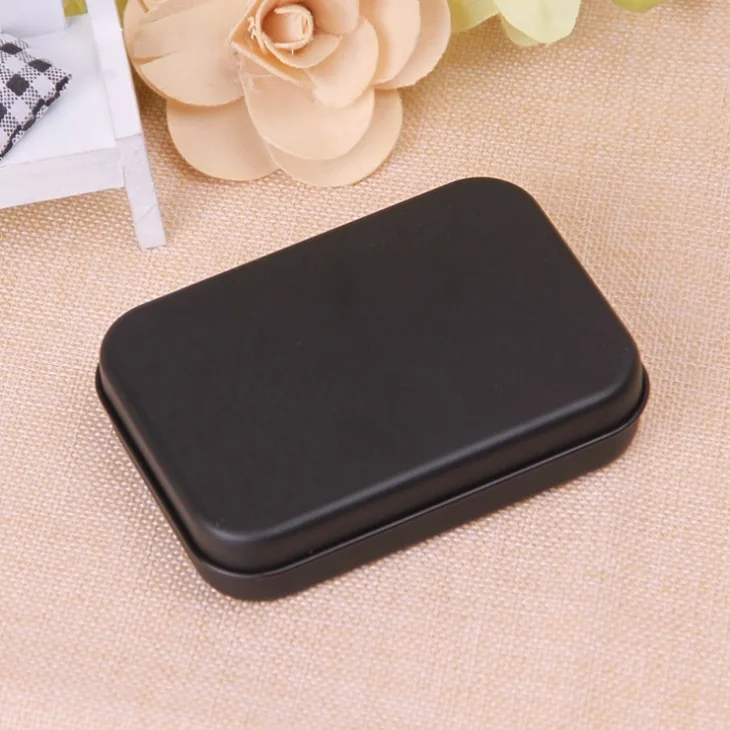 100pcs Mini Tin Gift Box Small Empty Black Metal Storage Box Case Organizer For Money Coin Candy Keys Playing Card
100pcs Mini Tin Gift Box Small Empty Black Metal Storage Box Case Organizer For Money Coin Candy Keys Playing Card