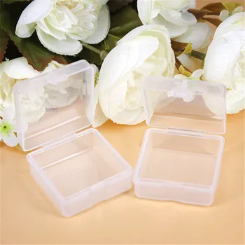 500pcs/lot Square Transparent Plastic Jewelry Storage Boxes Beads Ring Box earrings Case necklace Organizer Make-up Table Box
500pcs/lot Square Transparent Plastic Jewelry Storage Boxes Beads Ring Box earrings Case necklace Organizer Make-up Table Box