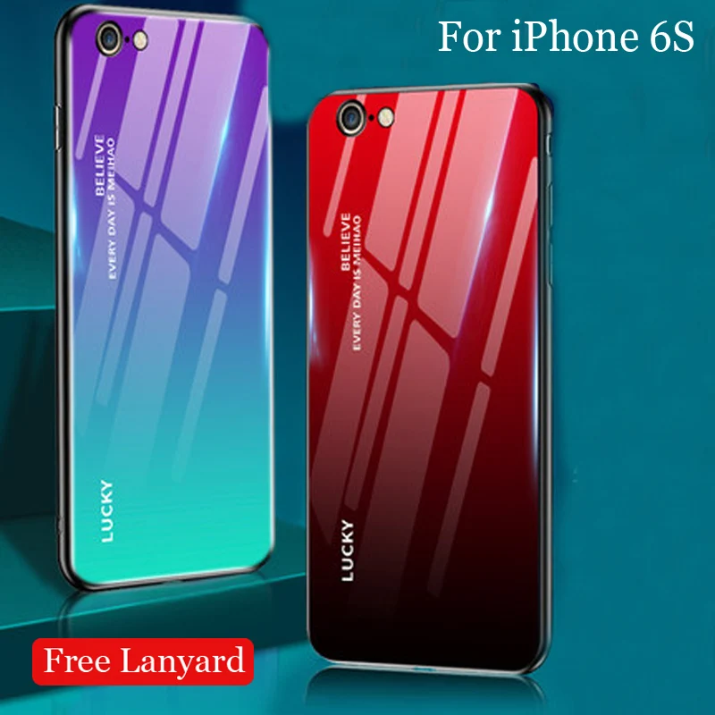 Tempered Glass Case For iPhone 6S Gradient Color Blue Ray Aurora Skin Back Cover For iPhone 6S 6 s Coque iPhone6S Proetct Shell
Tempered Glass Case For iPhone 6S Gradient Color Blue Ray Aurora Skin Back Cover For iPhone 6S 6 s Coque iPhone6S Proetct Shell