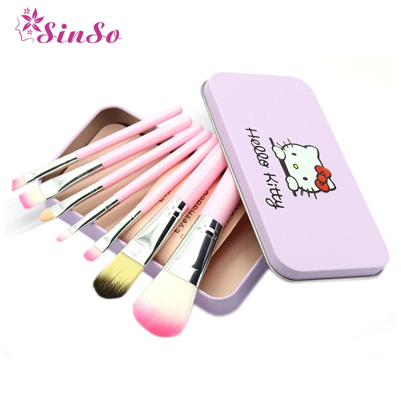 Sinso Hello Kitty Makeup Brush Kit 7 PCS make up brushes set Professional High Quality Cosmetic Tool With Metal Box Case Women
Sinso Hello Kitty Makeup Brush Kit 7 PCS make up brushes set Professional High Quality Cosmetic Tool With Metal Box Case Women