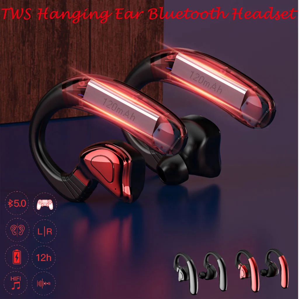 Wireless Bluetooth 5.0 Headset Sport in Ear Earphones Sport Design with Noise Reduction Mic For Phone iPhone Xiaomi
Wireless Bluetooth 5.0 Headset Sport in Ear Earphones Sport Design with Noise Reduction Mic For Phone iPhone Xiaomi