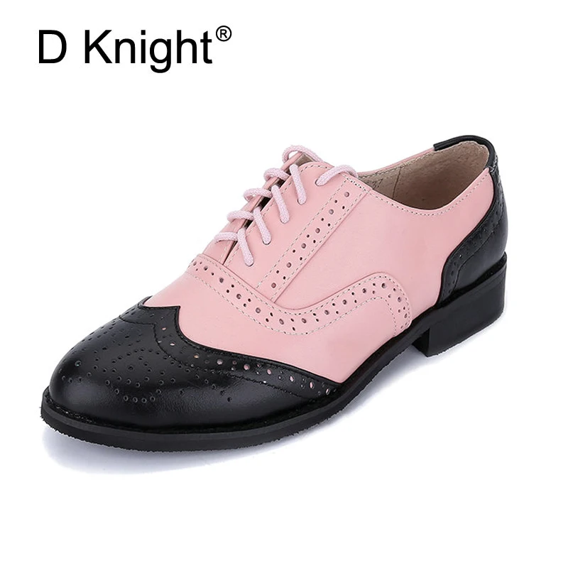 Women Oxfords New 2019 Fashion Handmade 100% Genuine Leather Ladies Casual Lacing Flat Oxford Shoes England Women Brogues Shoes
Women Oxfords New 2019 Fashion Handmade 100% Genuine Leather Ladies Casual Lacing Flat Oxford Shoes England Women Brogues Shoes