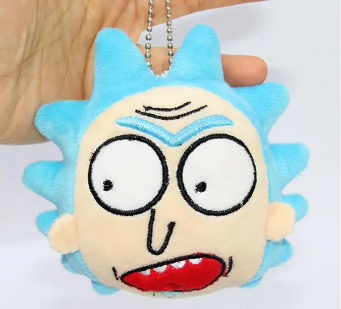 Rick Sanchez Stuffed Plush Keychain