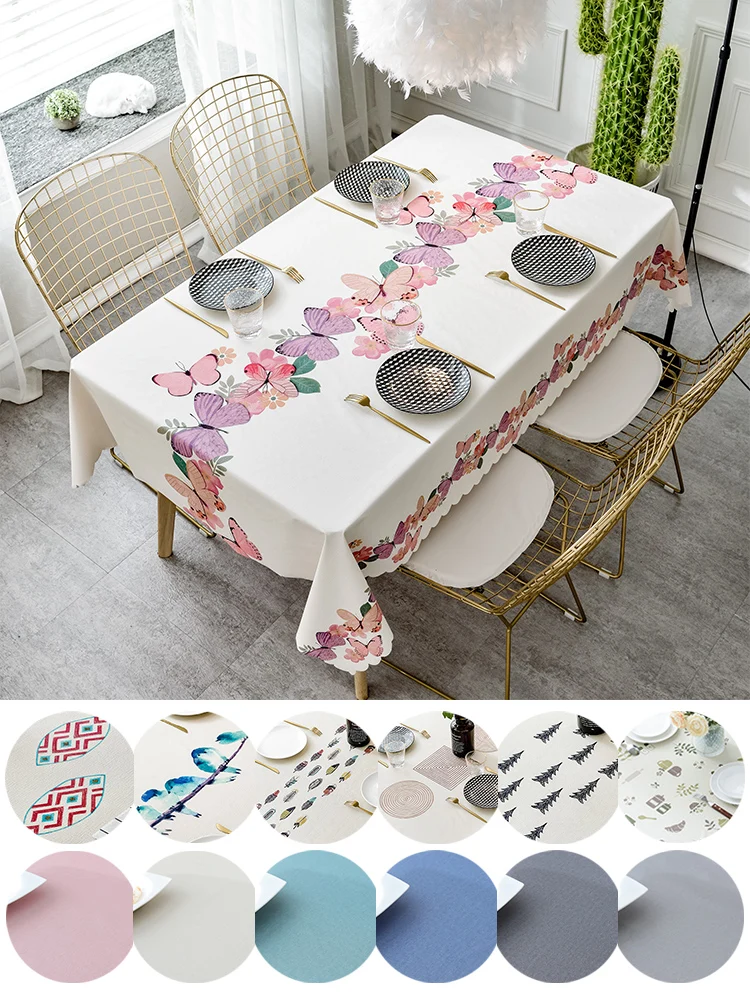 Nordic Table Cover PVC Plastic Table Cloth for Wedding Party Hotel Tablecloth Waterproof Oilproof Table Cloth Butterfly Printed
Nordic Table Cover PVC Plastic Table Cloth for Wedding Party Hotel Tablecloth Waterproof Oilproof Table Cloth Butterfly Printed