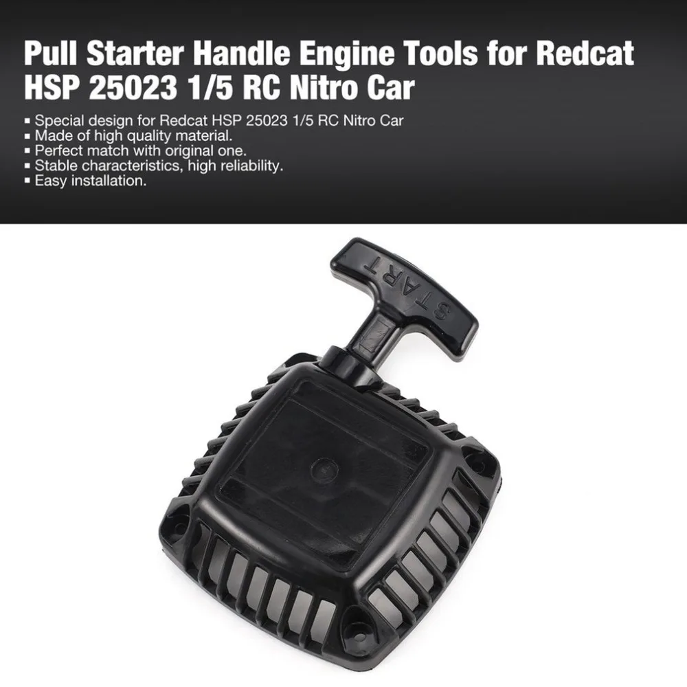 Pull Starter Handle Recoil Start Kit Engine Tools Accessories for Redcat HSP 25023 1/5 Nitro Gasoline RC Cars Model
Pull Starter Handle Recoil Start Kit Engine Tools Accessories for Redcat HSP 25023 1/5 Nitro Gasoline RC Cars Model