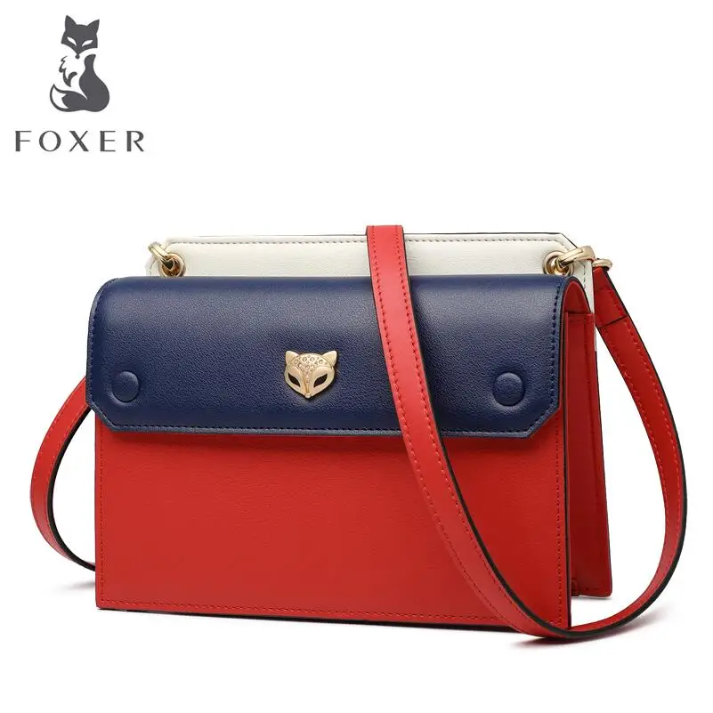 FOXER luxury fashion simple wild handbag bag female 2019 new temperament rhombic slung shoulder casual handbag
FOXER luxury fashion simple wild handbag bag female 2019 new temperament rhombic slung shoulder casual handbag