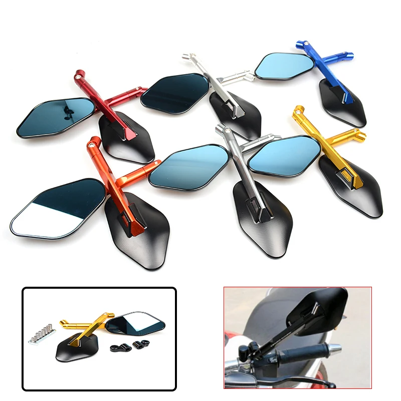 motorcycle Bicycle Rear View Mirror Reflective Safety cycling handlebar End Rearview side mirror for bmw ktm yamaha honda suzuki
motorcycle Bicycle Rear View Mirror Reflective Safety cycling handlebar End Rearview side mirror for bmw ktm yamaha honda suzuki