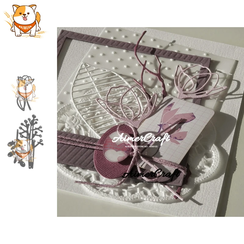 2PCS Flower Grass Metal Cutting Dies Stencils For DIY Scrapbooking Album Paper Card Decorative Craft Embossing Die Cuts New 2019
2PCS Flower Grass Metal Cutting Dies Stencils For DIY Scrapbooking Album Paper Card Decorative Craft Embossing Die Cuts New 2019