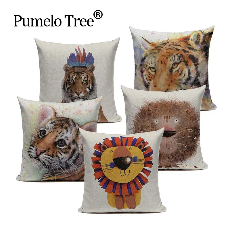 Relax Cotton Linen Vintage Jacob Bedroom Decor Fundas 45Cmx45Cm Square King Tiger Printing Home Car Office Throw Pillow Case
Relax Cotton Linen Vintage Jacob Bedroom Decor Fundas 45Cmx45Cm Square King Tiger Printing Home Car Office Throw Pillow Case