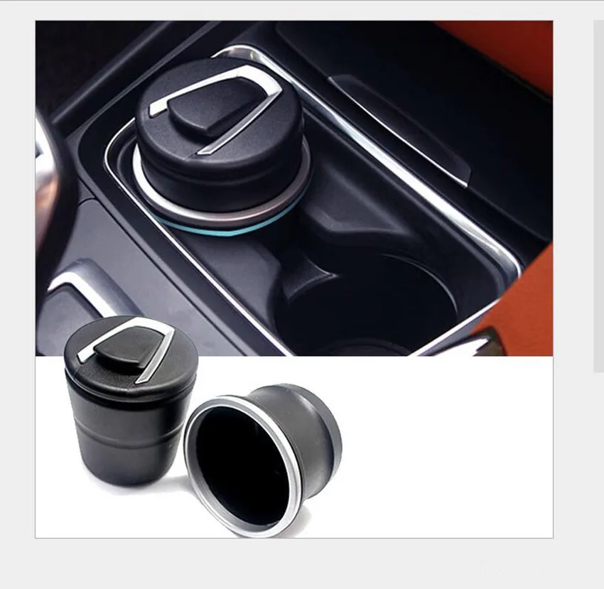 

car Ash Tray Ashtray Storage Cup With For Ford Focus 2 3 1 Fiesta Mondeo MK4 MK 4 Transit Fusion Kuga Ranger Mustang Accessories