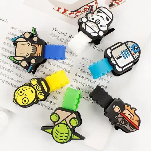 Cartoon Star Wars Cable Winder Cable Wire Organizer Bobbin Winder Wrap Cord Office USB Charger Cable holder
Cartoon Star Wars Cable Winder Cable Wire Organizer Bobbin Winder Wrap Cord Office USB Charger Cable holder