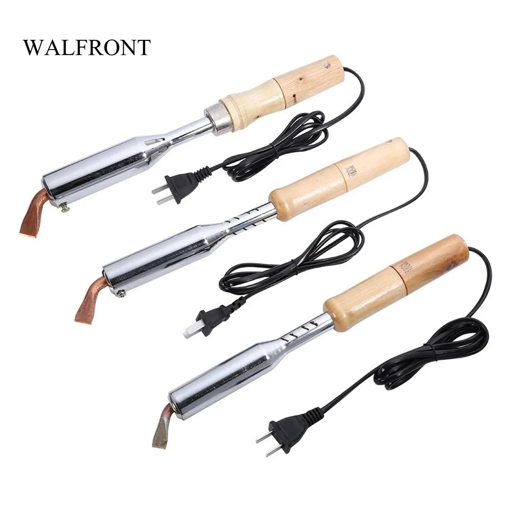 WALFRONT 220V Wood Handle Electric Soldering Iron Welding Heat Pencil Alloy Chisel Tip Solder Repair Hand Tools US Plug Rework
WALFRONT 220V Wood Handle Electric Soldering Iron Welding Heat Pencil Alloy Chisel Tip Solder Repair Hand Tools US Plug Rework