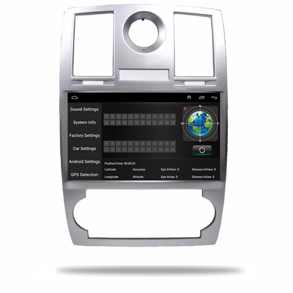Sale Android 8.1 Car Radio GPS Player for Chrysler 300C 2000-2014 Car HD Touch Screen BT Wifi Head Unit Stereo Autoradio Autoradio 9
