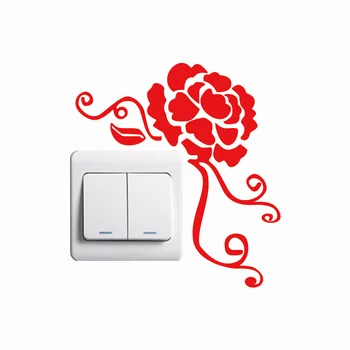 Hua-3 Beautiful Rose Switch Sticker Creative Cartoon Flower Vinyl Wall Sticker for Bedroom Home Wallpaper
Hua-3 Beautiful Rose Switch Sticker Creative Cartoon Flower Vinyl Wall Sticker for Bedroom Home Wallpaper