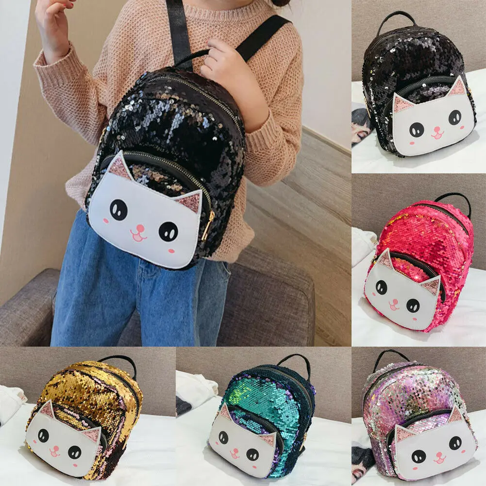 2019 Newest Hot Toddler Kids Girls Boys Cute Cat Sequined Backpack Shoulders Bag Outdoor Travel Backpacks
2019 Newest Hot Toddler Kids Girls Boys Cute Cat Sequined Backpack Shoulders Bag Outdoor Travel Backpacks