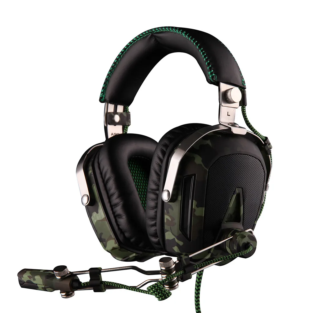 SADES A90 Pilot USB 7.1 Surround Sound Gaming Headphones Headset 7 Colors Breathing Lights For PC Gamer Camouflage
SADES A90 Pilot USB 7.1 Surround Sound Gaming Headphones Headset 7 Colors Breathing Lights For PC Gamer Camouflage
