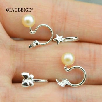 QIAOBEIGE 5pcs handmade jewelry accessory Brincos back Pearl Earring 925 silver Women simple Star butterfly no ear hole
QIAOBEIGE 5pcs handmade jewelry accessory Brincos back Pearl Earring 925 silver Women simple Star butterfly no ear hole