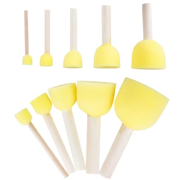 15pcs Drawing Graffiti Brushes Sponge Paint Brushes Toys Wooden Handle Seal Sponge Brushes Kids Children Drawing Painting
15pcs Drawing Graffiti Brushes Sponge Paint Brushes Toys Wooden Handle Seal Sponge Brushes Kids Children Drawing Painting
