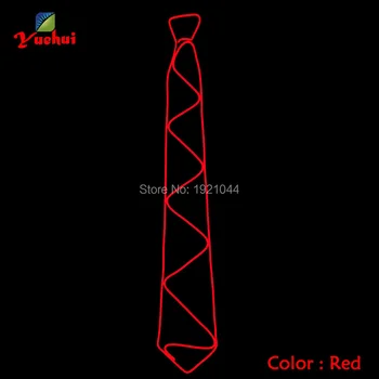 Party Tie Neon LED Light EL Wire Glowing Tie Light up Men Necktie with DC-3V Sound activated Inverter for Event Party Decor
Party Tie Neon LED Light EL Wire Glowing Tie Light up Men Necktie with DC-3V Sound activated Inverter for Event Party Decor