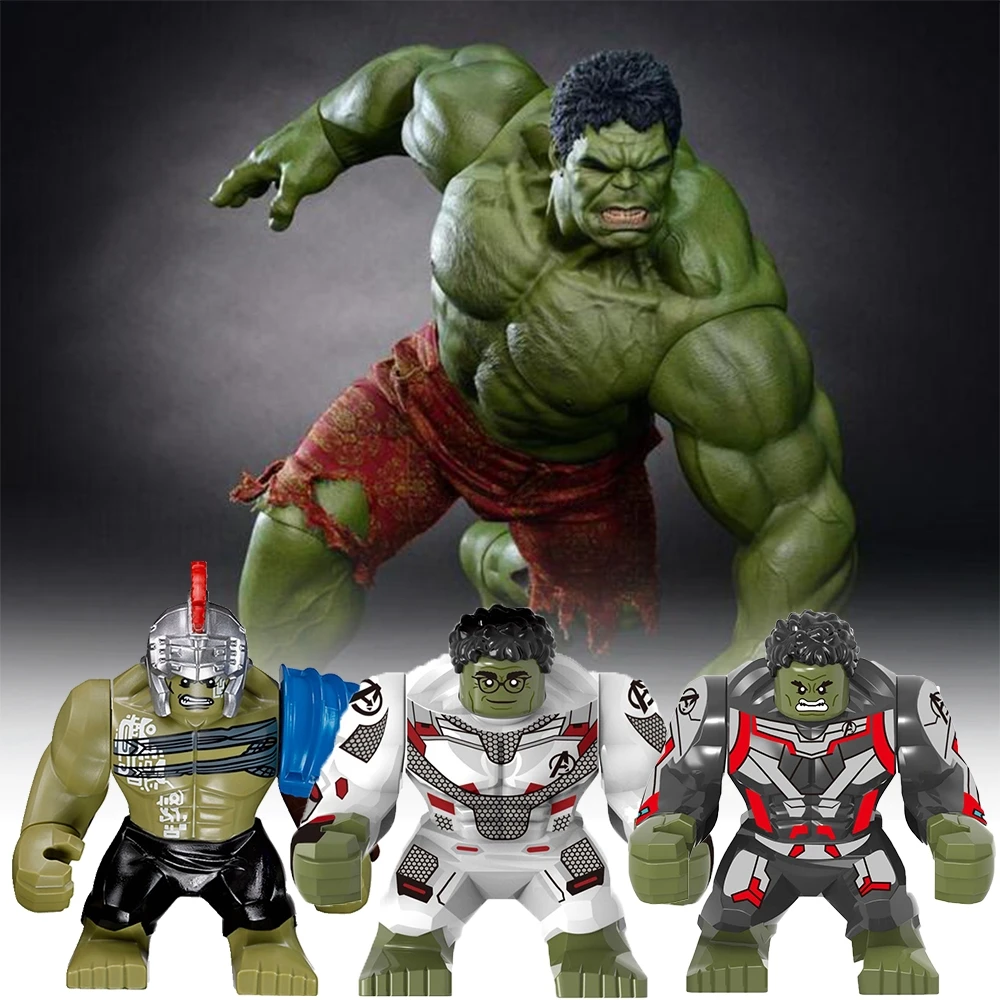 Avengers Endgame Hulk Legoing Marvle Large Size Action Figures Bruce Banner Model Kids Toys Legoings Marveled Set Building Block
Avengers Endgame Hulk Legoing Marvle Large Size Action Figures Bruce Banner Model Kids Toys Legoings Marveled Set Building Block