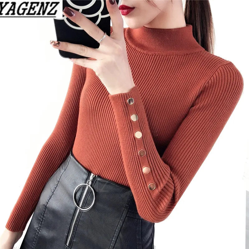 Turtleneck Sweater Women Knitwear 2018 Spring New Korea Slim Sexy Casual Stretch Knit Sweater Female Pullovers Long Sleeve Shirt
Turtleneck Sweater Women Knitwear 2018 Spring New Korea Slim Sexy Casual Stretch Knit Sweater Female Pullovers Long Sleeve Shirt