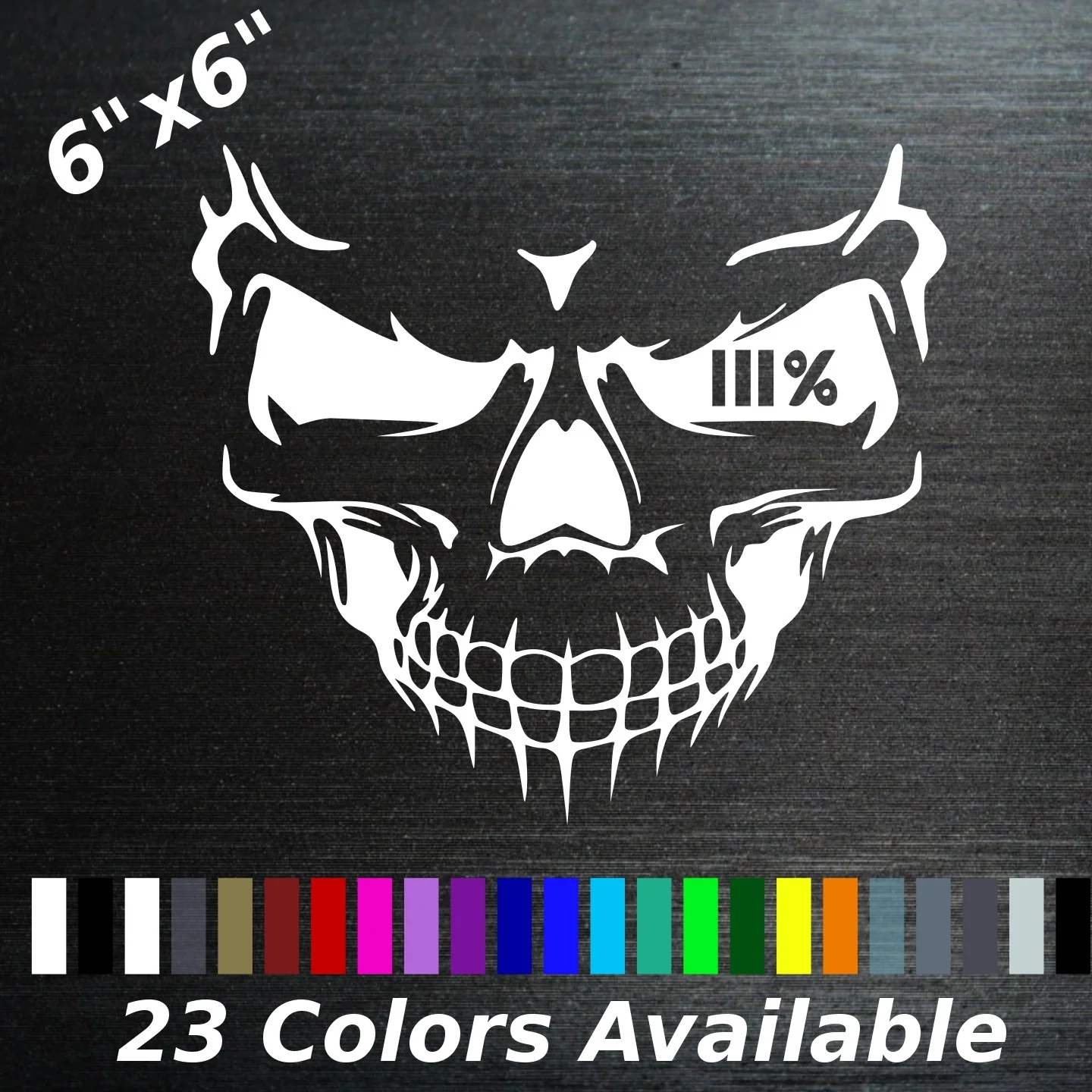 /'MERICA Statue of Liberty STICKER DECAL 2nd amendment 3/% America