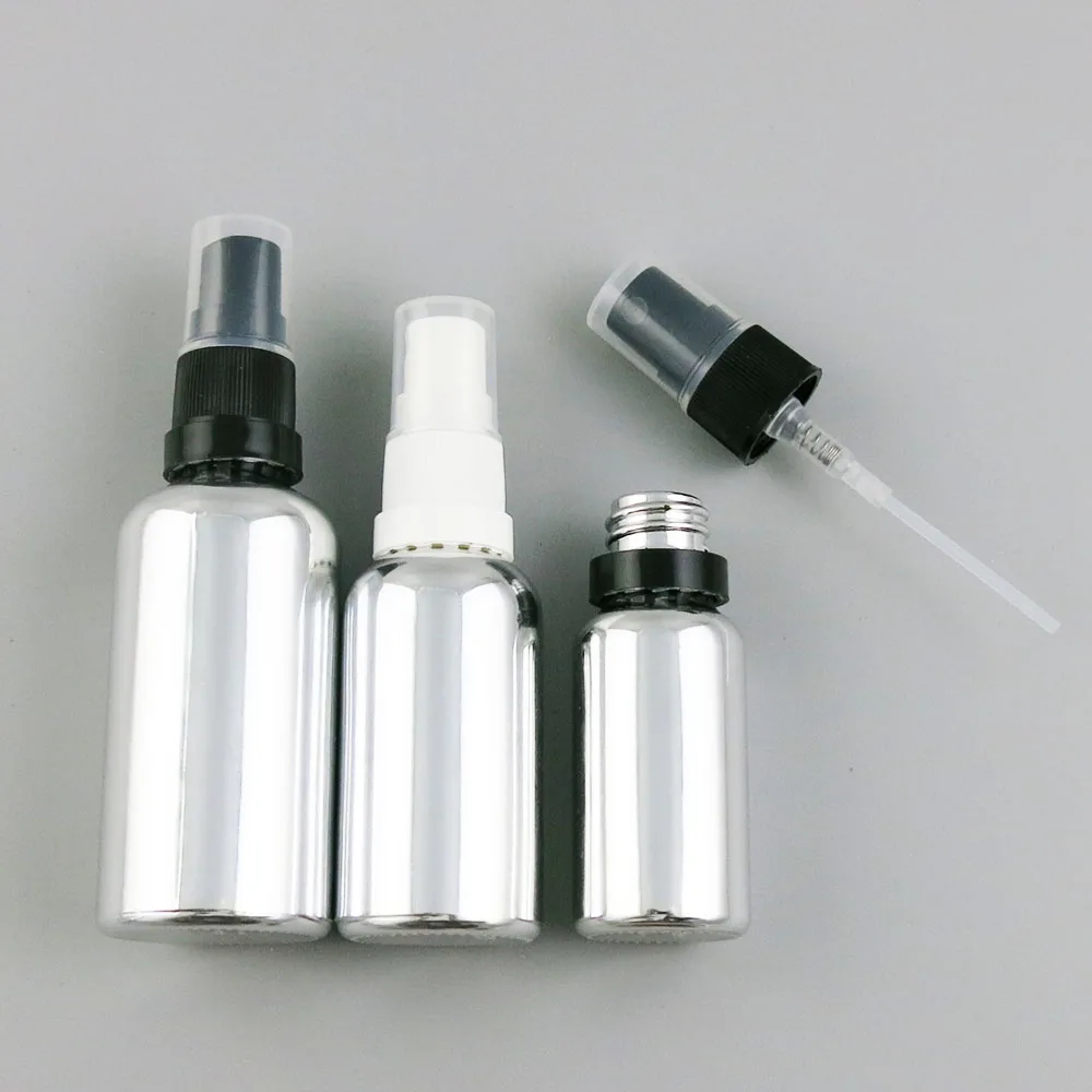 200 x Empty Refillable 100ml 50ml 30ml 20ml 10ml 5ml Painting Silver Glass Bottle With Tamper Evident Mist Sprayer
200 x Empty Refillable 100ml 50ml 30ml 20ml 10ml 5ml Painting Silver Glass Bottle With Tamper Evident Mist Sprayer