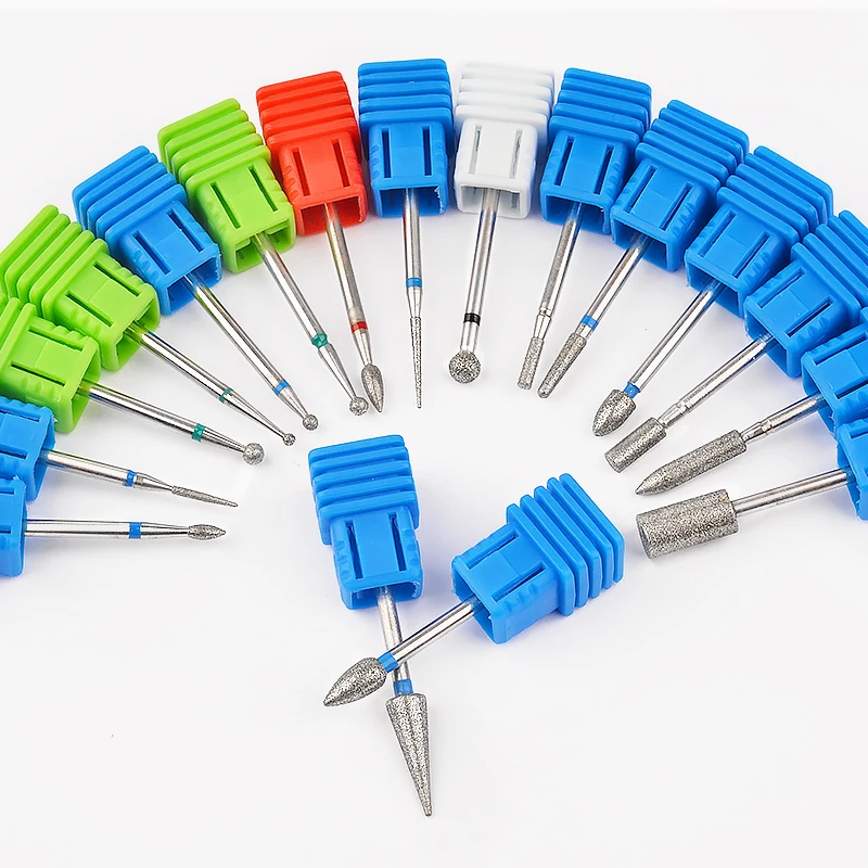 Diamond Nail Art Drill Bit Rotary Round Burr Cuticle Clean Electric For Pedicure Mill Accessories 17 Types Manicure Salon Tools
Diamond Nail Art Drill Bit Rotary Round Burr Cuticle Clean Electric For Pedicure Mill Accessories 17 Types Manicure Salon Tools