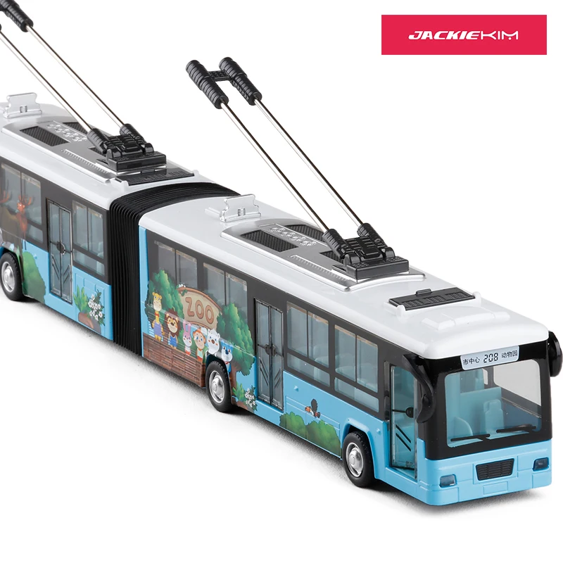 High simulation 1:48 City Trolleybus Double Bus Alloy With Sound Pull Back Double Bus Model For Kids Toy Car Gifts Free Shipping
High simulation 1:48 City Trolleybus Double Bus Alloy With Sound Pull Back Double Bus Model For Kids Toy Car Gifts Free Shipping
