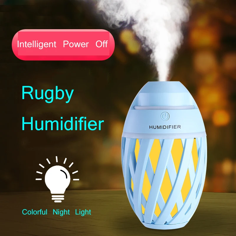 New Rugby Humidifier Colorful Night Light Football Air Humidifier 2 Gears Spray Desktop USB Diffuser Big Fog Air Purifier
New Rugby Humidifier Colorful Night Light Football Air Humidifier 2 Gears Spray Desktop USB Diffuser Big Fog Air Purifier
