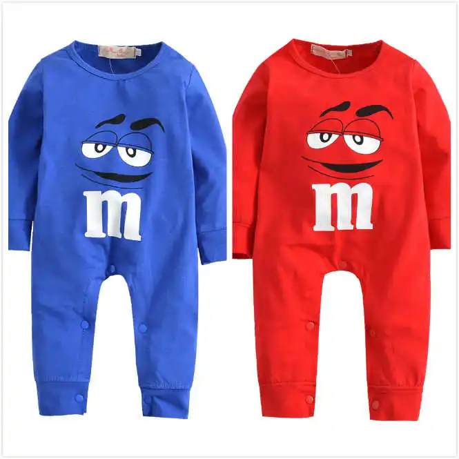 New 2019 Fashion Autumn Baby Boy Girl Clothes Newborn Blue and Red Long sleeve Cartoon Printing Jumpsuit Infant Clothing Sets
New 2019 Fashion Autumn Baby Boy Girl Clothes Newborn Blue and Red Long sleeve Cartoon Printing Jumpsuit Infant Clothing Sets
