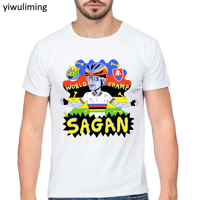 2019 Men Print Peter Sagan T-shirt O-Neck Short sleeves Summer Fashion T Shirt men and women
2019 Men Print Peter Sagan T-shirt O-Neck Short sleeves Summer Fashion T Shirt men and women