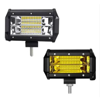 Safego 4 Inch 72W LED Work Light Bar Offroad LED Flood Beam Car Off-Road Fog Lights For SUV Trucks Tractor Vehicle Yellow
Safego 4 Inch 72W LED Work Light Bar Offroad LED Flood Beam Car Off-Road Fog Lights For SUV Trucks Tractor Vehicle Yellow