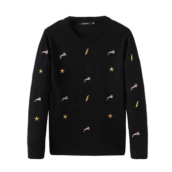 New 2018 Man Winter Embroidered Rabbit lightning stars Knit Casual Sweaters pullovers Asian Plug Size High quality Drake #H82
New 2018 Man Winter Embroidered Rabbit lightning stars Knit Casual Sweaters pullovers Asian Plug Size High quality Drake #H82