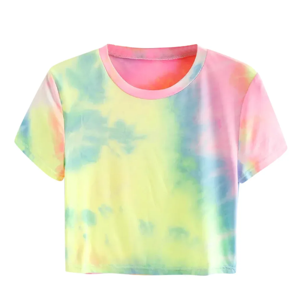 JAYCOSIN 2019 new Women blouses Summer casual O-Neck Short Sleeve O-Neck Gradient Tie-dye Print Short Top shirts kimono 9713
JAYCOSIN 2019 new Women blouses Summer casual O-Neck Short Sleeve O-Neck Gradient Tie-dye Print Short Top shirts kimono 9713