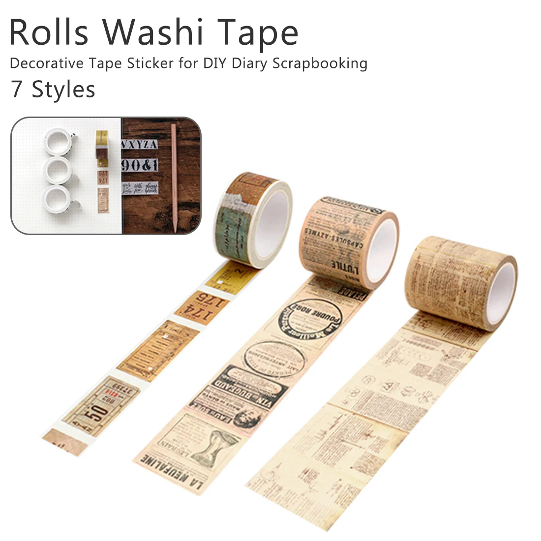 1 Roll Washi Tape Set Muti Color Gothic tape Muti Style Tape Sticker for School for DIY Diary Scrapbooking
1 Roll Washi Tape Set Muti Color Gothic tape Muti Style Tape Sticker for School for DIY Diary Scrapbooking