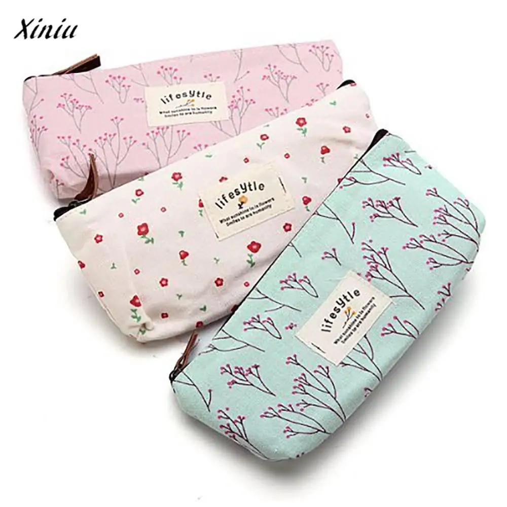 xiniu Stationery Pencil Pen Case Canvas Print Cosmetic Makeup Bag Zipper Pouch Case Makeup bag Travel Neceser bag organizer
xiniu Stationery Pencil Pen Case Canvas Print Cosmetic Makeup Bag Zipper Pouch Case Makeup bag Travel Neceser bag organizer