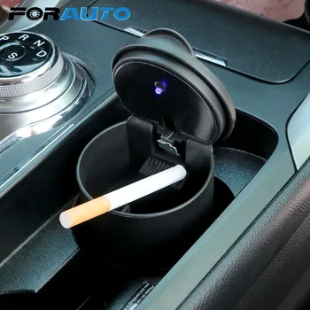 FORAUTO Car Ashtray Storage Cup with LED light Car styling Car Accessories High Flame Retardant PBT Material Automobile Ashtray
FORAUTO Car Ashtray Storage Cup with LED light Car styling Car Accessories High Flame Retardant PBT Material Automobile Ashtray