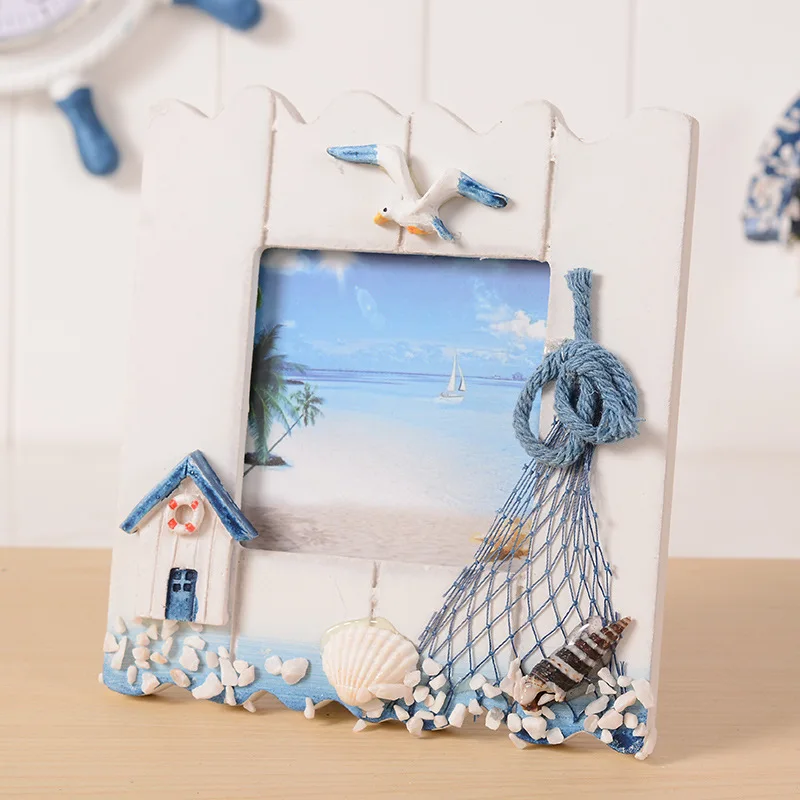 Creative Wooden Wood Mediterranean Style Photo Hanging Fish Shell Home For Gift Decor Photograph Frame Picture Mini Photo Frames
Creative Wooden Wood Mediterranean Style Photo Hanging Fish Shell Home For Gift Decor Photograph Frame Picture Mini Photo Frames