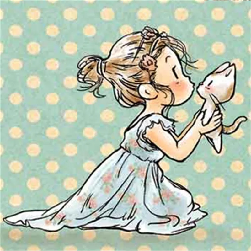 Cartoon Angel girl pattern Transparent Clear Stamp DIY Silicone Seals Scrapbooking Card Making Photo Album Decoration
Cartoon Angel girl pattern Transparent Clear Stamp DIY Silicone Seals Scrapbooking Card Making Photo Album Decoration