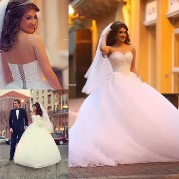 Puffy Ball Gown Beaded Tulle Off the Shoulder Floor Length Dresses vestido de noiva princesa for Wedding Party
Puffy Ball Gown Beaded Tulle Off the Shoulder Floor Length Dresses vestido de noiva princesa for Wedding Party