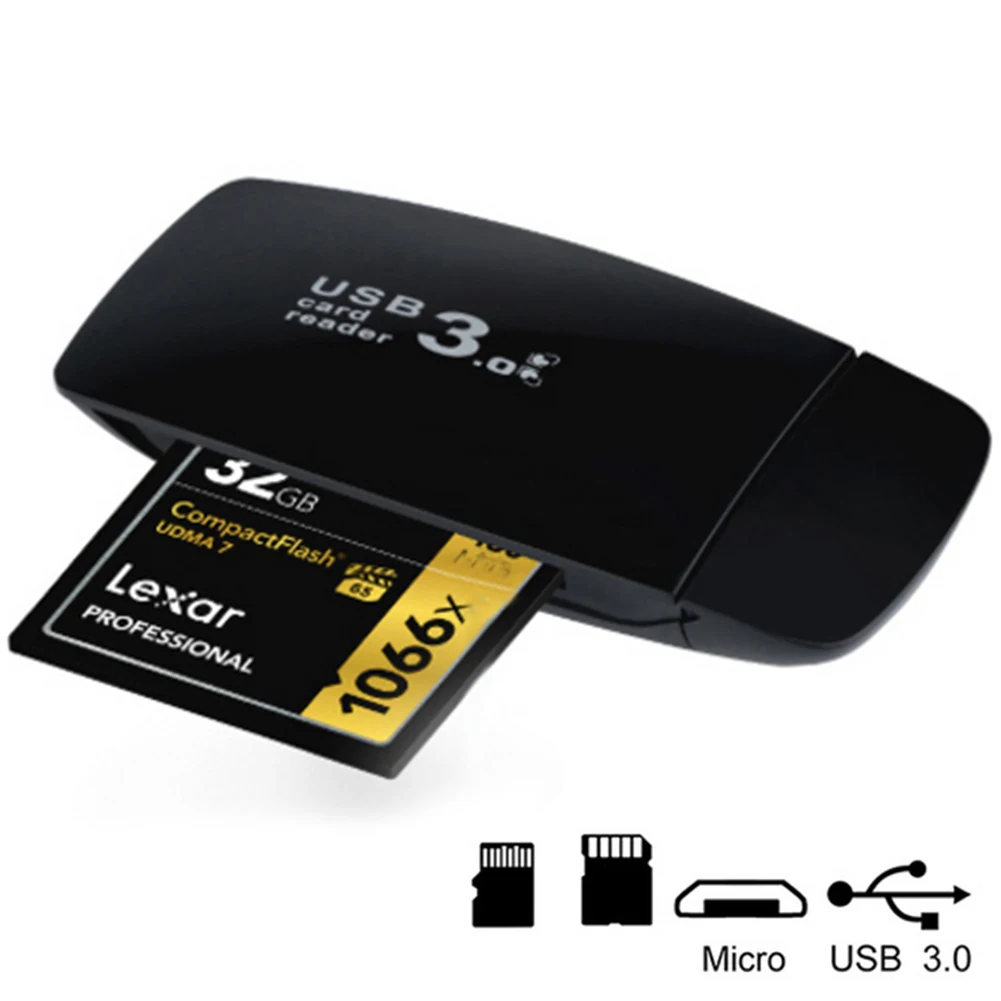 USB 3.0 For /TF/CF/MS High Speed Adapter Memory Card Reader Cardreader 4 In 1 Computer Accessories Phone /Micro Flash
USB 3.0 For /TF/CF/MS High Speed Adapter Memory Card Reader Cardreader 4 In 1 Computer Accessories Phone /Micro Flash