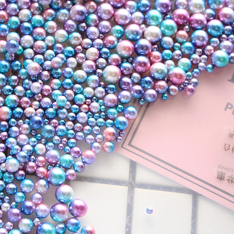 40pcs/box 3D Round Pearl Gradient Magic Mermaid Colorful Glitter Multicolor Different Sizes Nail Art Decoration Beads
40pcs/box 3D Round Pearl Gradient Magic Mermaid Colorful Glitter Multicolor Different Sizes Nail Art Decoration Beads
