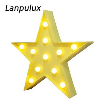 Lanpulux Lovely Star LED 3D Light Night Light Gift Toy For Kids Baby Children Bedroom Wedding Party Decoration Home Lighting
Lanpulux Lovely Star LED 3D Light Night Light Gift Toy For Kids Baby Children Bedroom Wedding Party Decoration Home Lighting