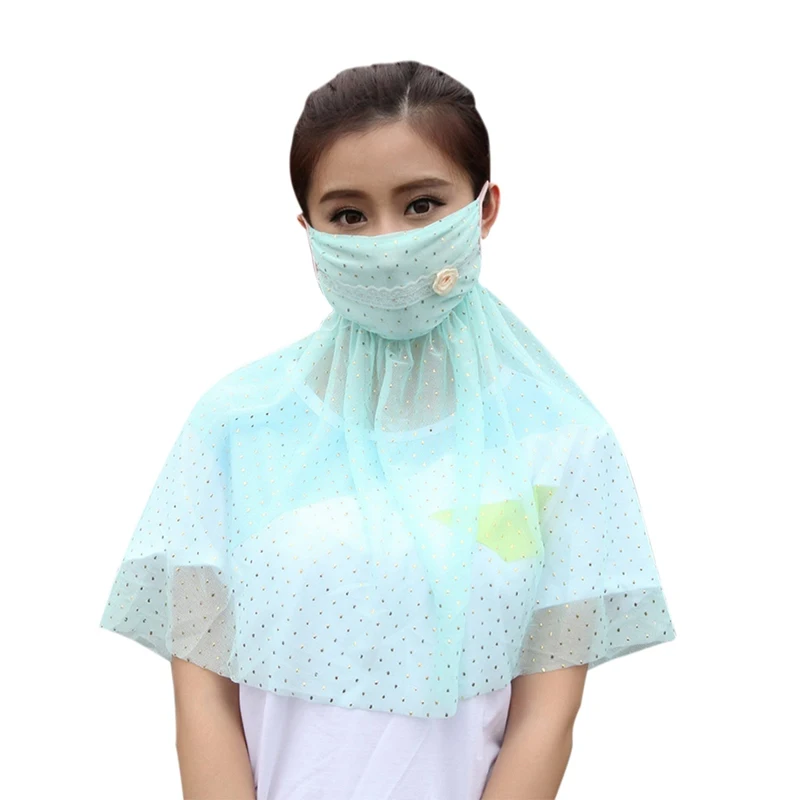 Summer Dustproof Anti UV Masks Riding Women Neck Protector Outdoor Breathable Mask Sunscreen Scarves Mask Thin Large Pallium
Summer Dustproof Anti UV Masks Riding Women Neck Protector Outdoor Breathable Mask Sunscreen Scarves Mask Thin Large Pallium