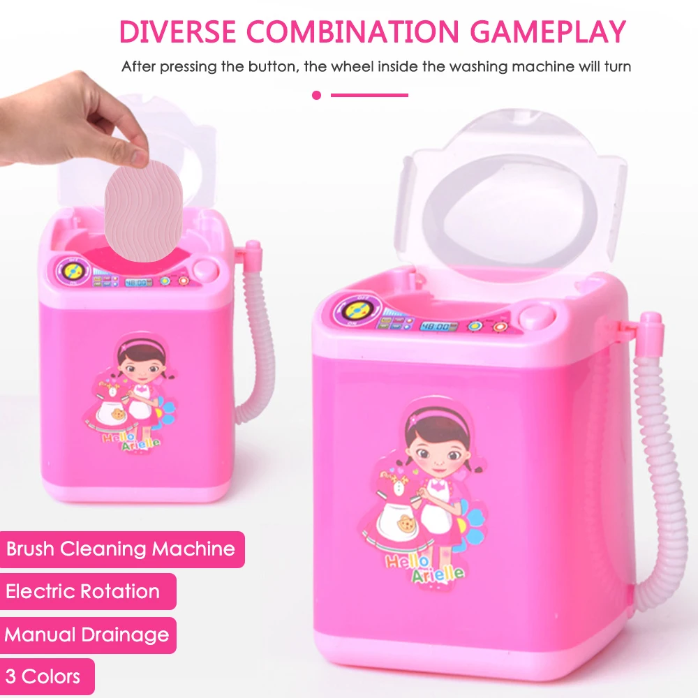 2019 New Makeup Brushes Cleaner Device Simulation Automatic Cleaning Washing Machine Mini Toy for Girls Beauty Tool Accessories
2019 New Makeup Brushes Cleaner Device Simulation Automatic Cleaning Washing Machine Mini Toy for Girls Beauty Tool Accessories
