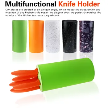 Tool holder Multifunctional Plastic Tool Holder Knife Block Knife Stand Sooktops Tube Shelf Chromophous Scissors Holder
Tool holder Multifunctional Plastic Tool Holder Knife Block Knife Stand Sooktops Tube Shelf Chromophous Scissors Holder