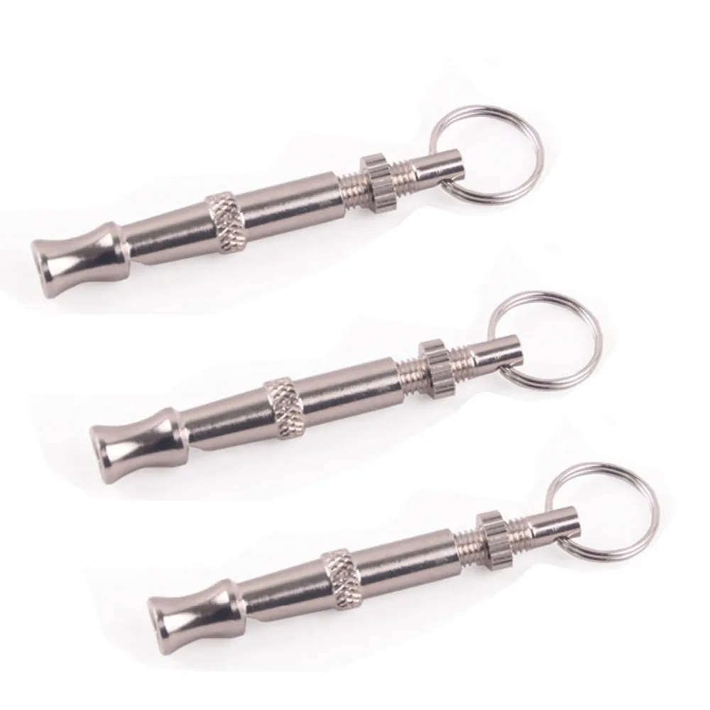 Puppy Pet Dog Whistle Two-tone Ultrasonic Flute Stop Barking Ultrasonic Sound Repeller Dog Cat Training Keychain 5.5cm supersoni
Puppy Pet Dog Whistle Two-tone Ultrasonic Flute Stop Barking Ultrasonic Sound Repeller Dog Cat Training Keychain 5.5cm supersoni